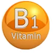 Natural sources of Thiamine in a small bowl